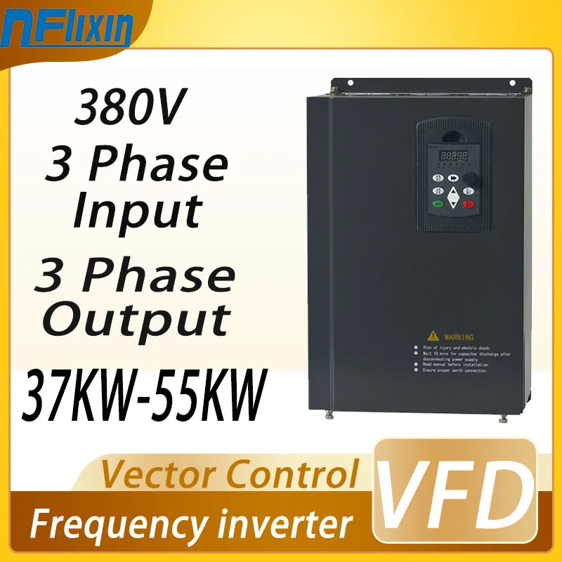 HOT SALE !  VFD 380 15KW-55KW Variable Frequency Drive 3 Phase Speed Controller Inverter Motor VFD Inverter