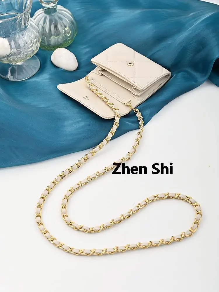 Women's  bags  Luxury chains for card bags for replacement  Original chains multicolor macaron leather, chain-wearing Joss-stick