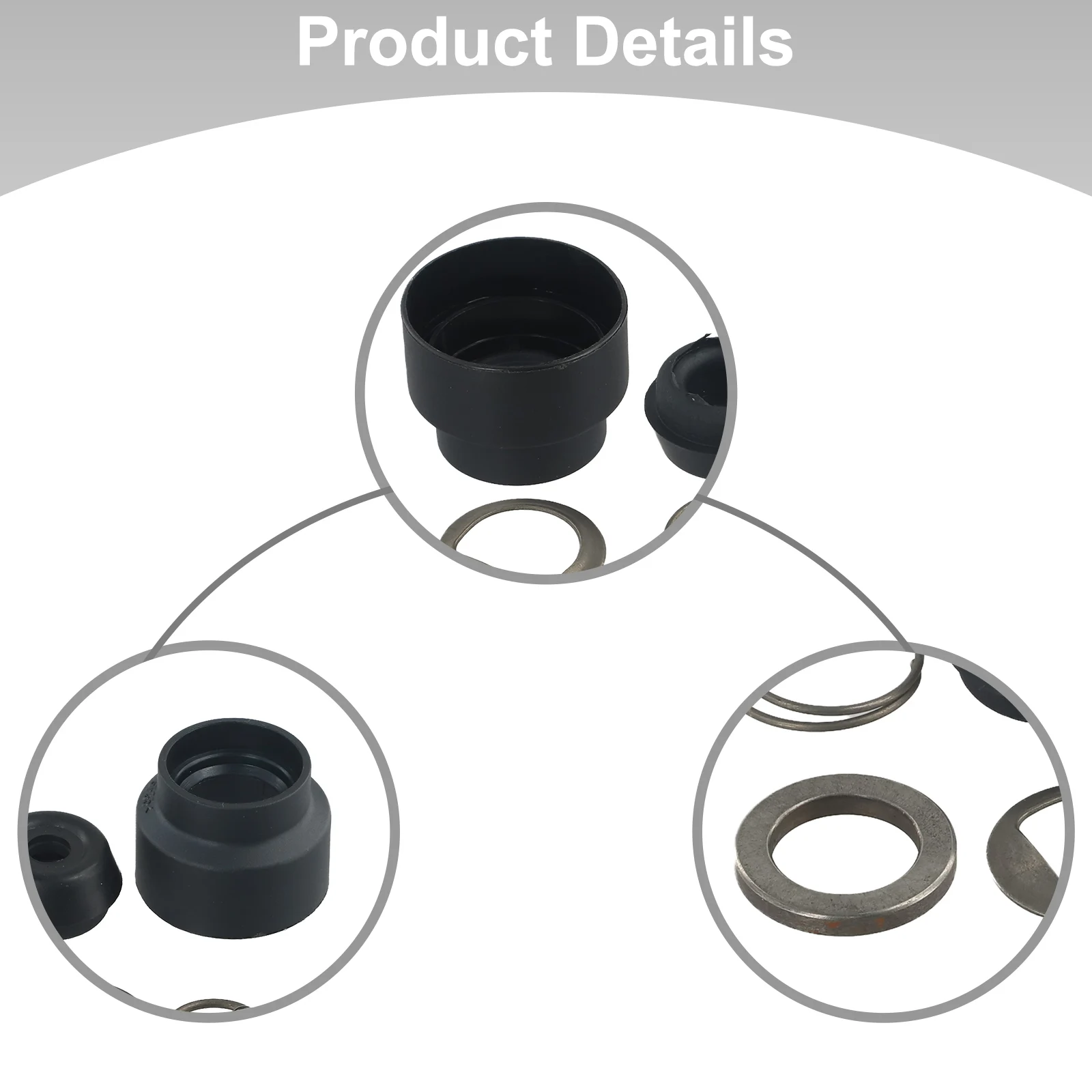 Metal SDS Chuck Nose Bit Spare Part for Bosch GBH2-20 GBH2-24 GBH2-26 Rotary Hammer Drill Collet Replacement Kit