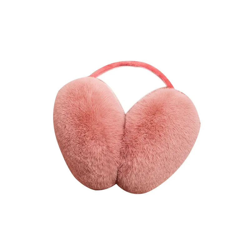Korean Style Warm Ear Muffs for Women Men, Cute Fur Soft Outdoor Cycling Windproof Snow Sports, Thickened Cold Protection