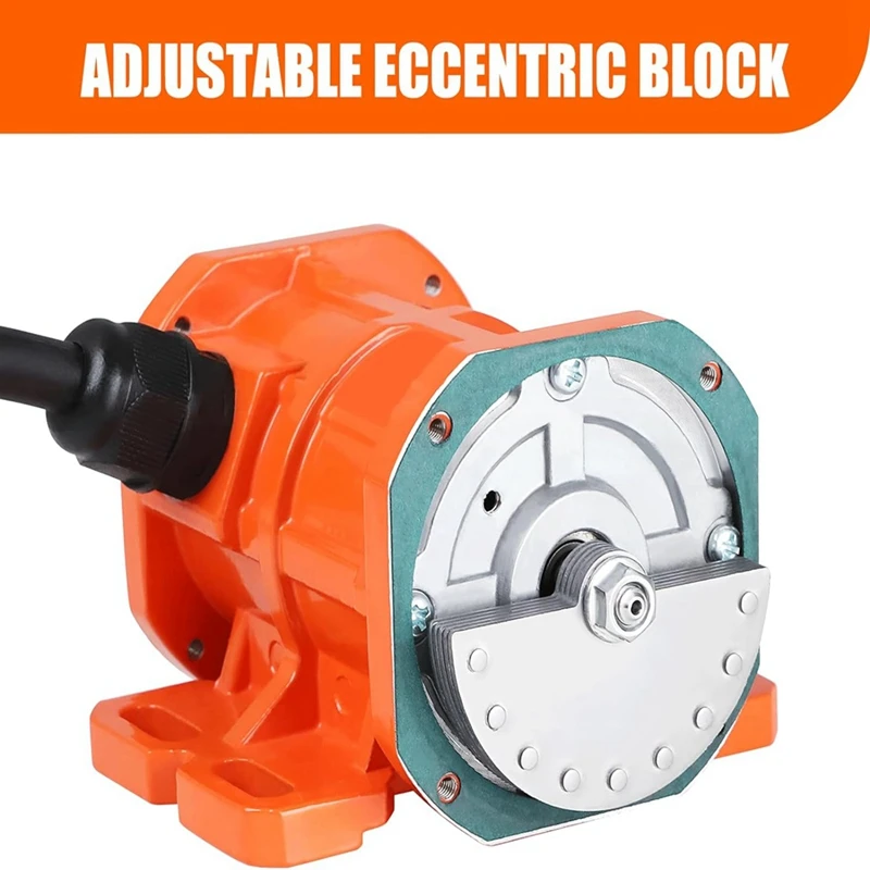 Vibrator Motor For Salt & Sand Spreader And Concrete Mixer 4000Rpm 60W DC12V Aluminum Alloy Case Concrete Vibrator