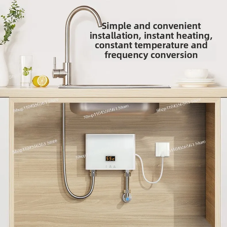 3000W Instant Water Heater US EU AU UK Standard Smart Kitchen Small Home Constant Temperature Electric Heater