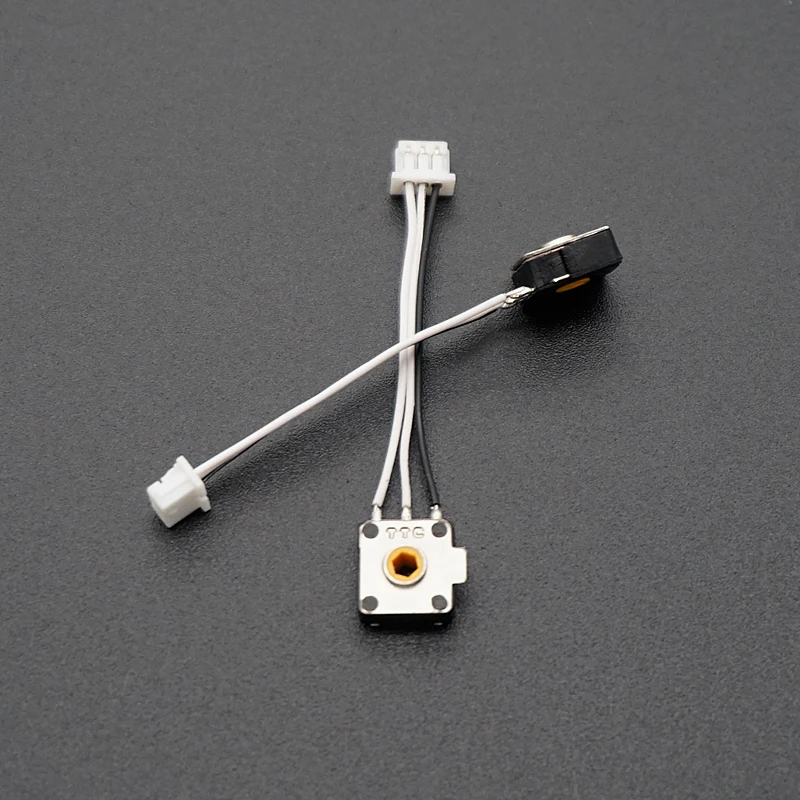 2Pcs TTC Yellow Core Encoder Decoder For Mamba Tournament Edition Wireless Viper Wired Mouse Wheel Encoder