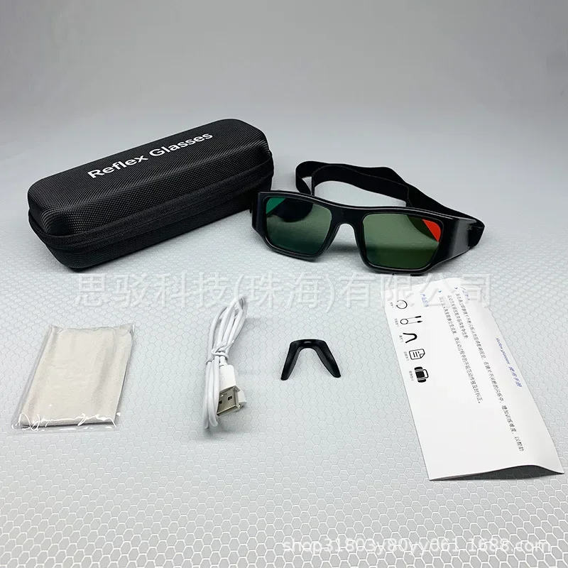 2024 hot-selling strobe visual interference disorder training head-up glasses head-up anti-bow