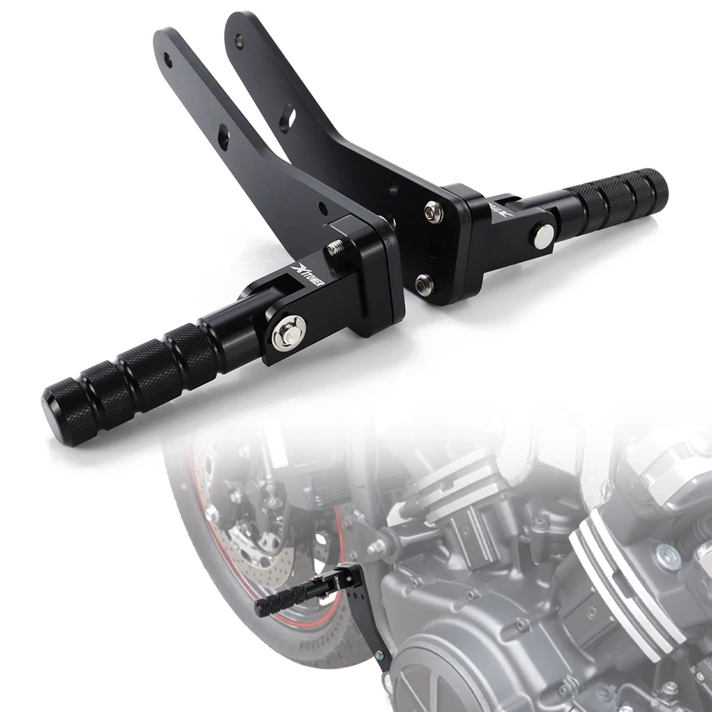 

Fit For Yamaha V-Max 1200 1985-2003 2004 2005 2006 2007 Motorcycle Rider Foot Peg Footrest Kit Adjustable Highway Peg Mounts