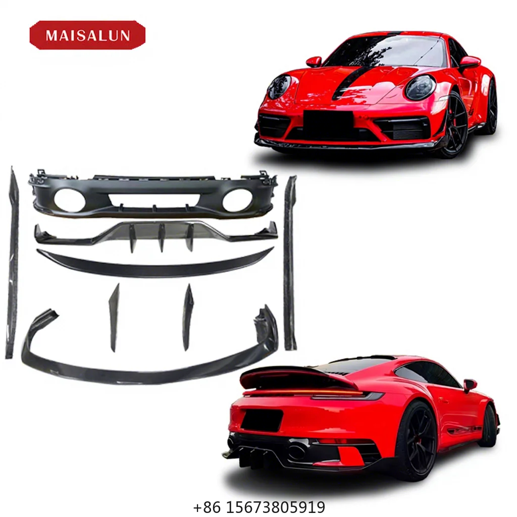 

Новый карбоновый обвес в стиле WP для 992S с передним сплиттером, задним диффузором, боковыми порогами и спойлером. Автоаксессуары.