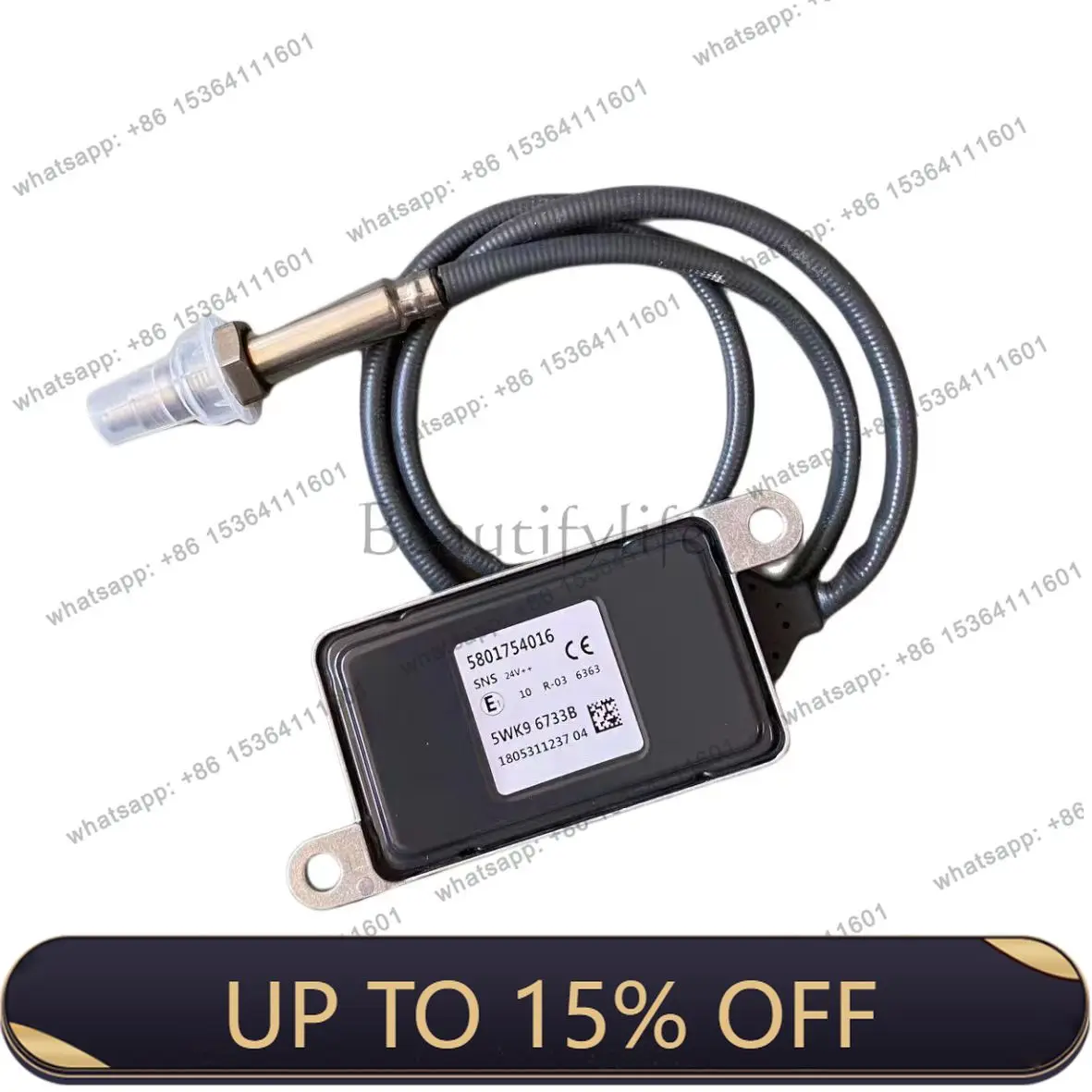 PG 5WK96733B580175401624VNOXSENSOR Nitrogen Oxygen Sensor Precision Engine