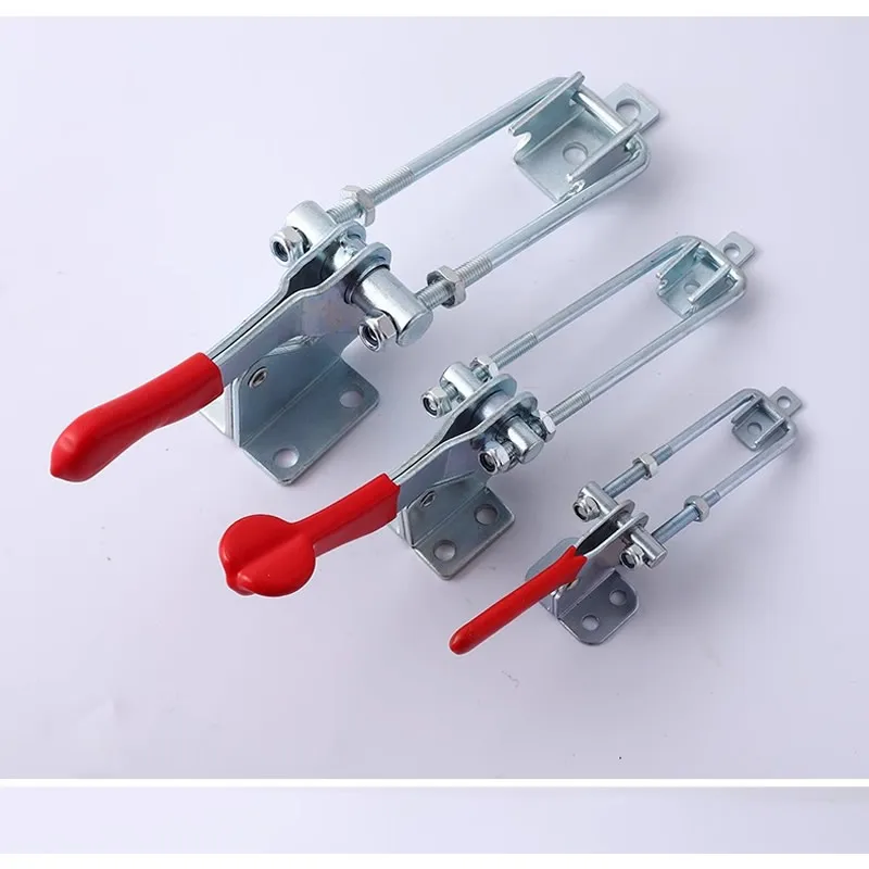 Latch-type Locking Clip Fast Presser Horizontal Fixture Sturdy Durable Woodworking Press Clamps Iron Galvanized