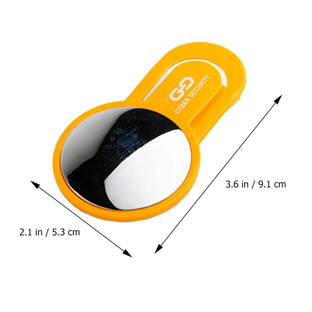 Computer Rear-View ABS Material Office Surveillance Desktop Backseat Office Rear-View Mirror Overview Small Clip