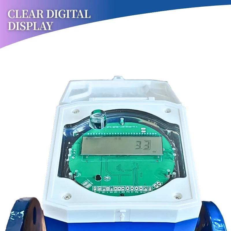 Smart Wireless Ultrasonic Flowmeter For Oil Gas Industry NB-IoT 5G Remote Pipeline Monitoring Cloud Platform Access IP68 OEM