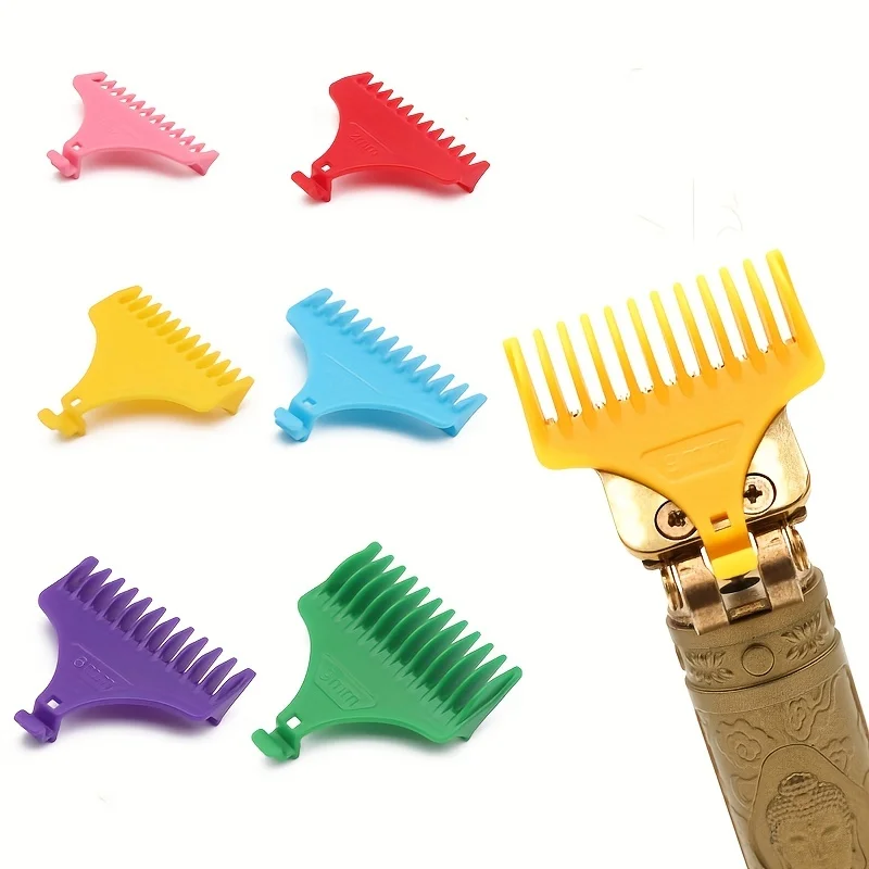 T9 Universal Colorful Professional Haircut Clippers with Limiting Comb Cover and Hairdressing Guide for Hairdressers,
