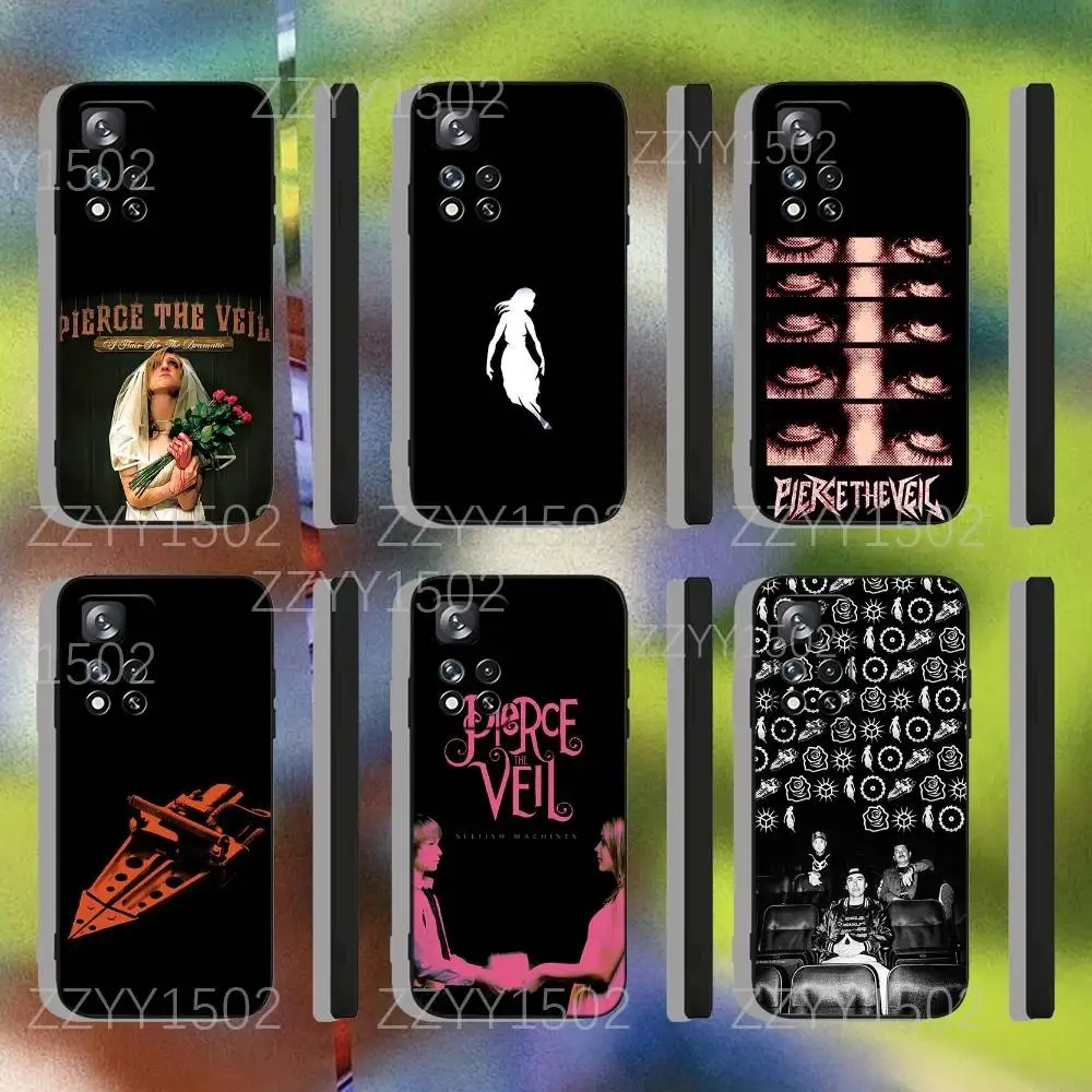 

P-Pierce The Veil The Jaws of Life Phone Case For Samsung S25,S24,Ultra,S20,S30,Plus,S22,S23,Ultra,Plus,5G Soft Black