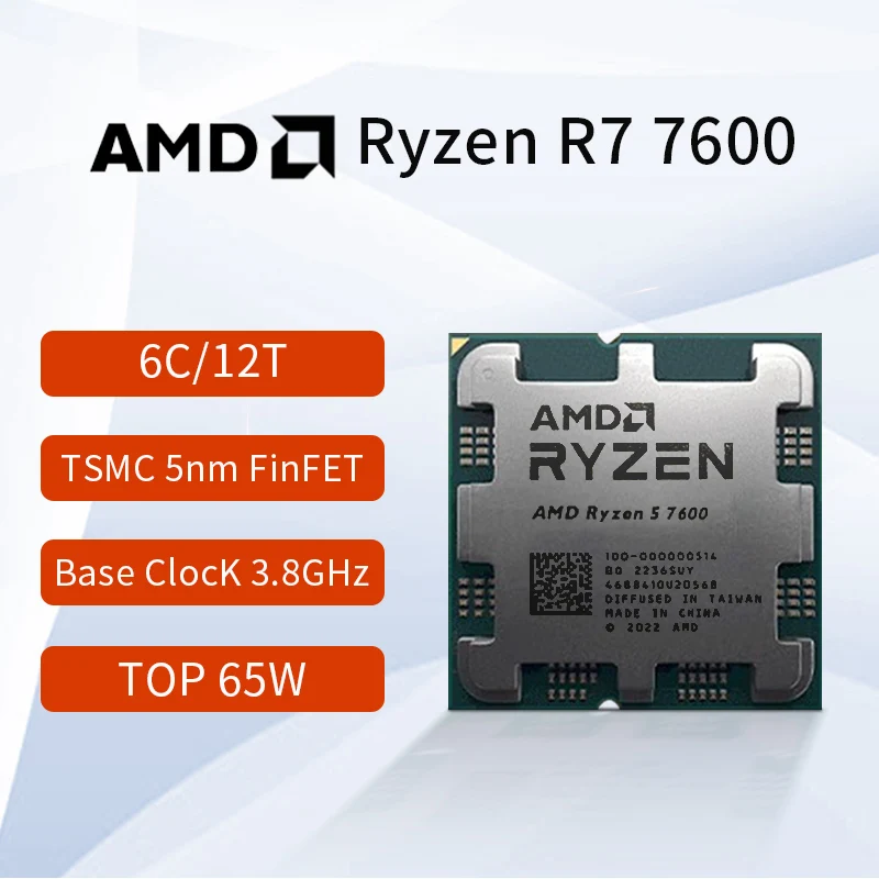 AMD Ryzen 5 7600 Processor Box: Real-World Performance