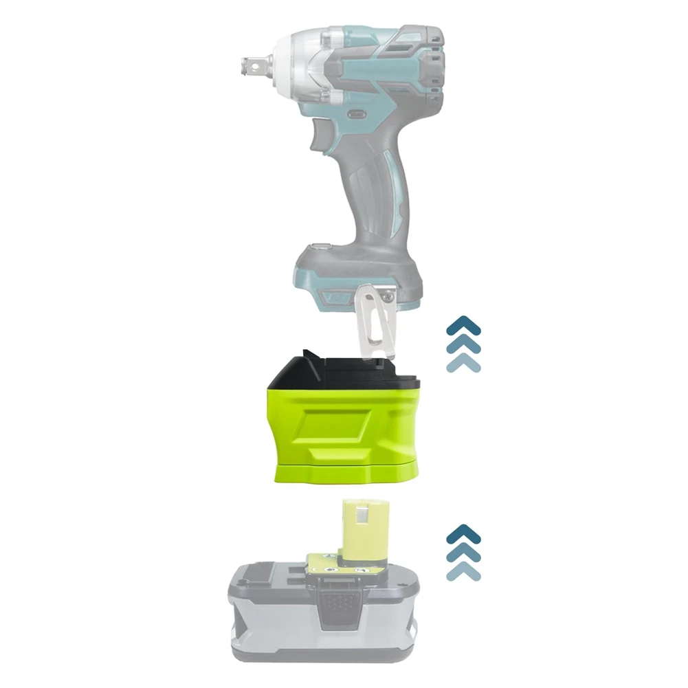 

Адаптер аккумулятора RYB18MT для литий-аккумулятора Ryobi 18 В ONE + P107 P108, преобразователь в литиевую батарею 18 В, детали электроинструментов-A