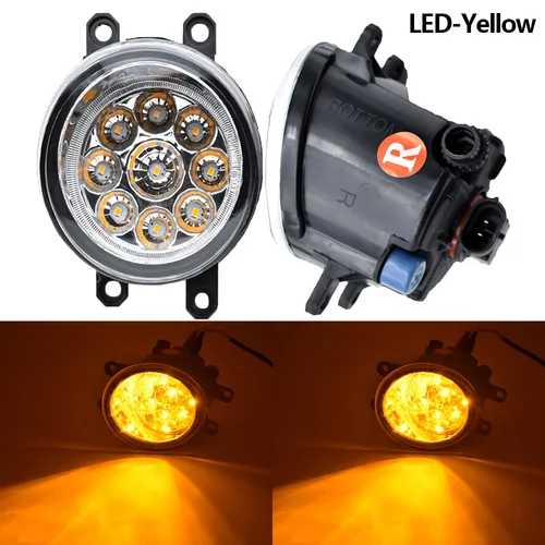 Imagen 2 del producto 1 par de luces antiniebla LED de repuesto para parachoques delantero de coche para Toyota Urban Cruiser (NSP1_, NLP1_, ZSP1_, NCP11_) 2009-2014