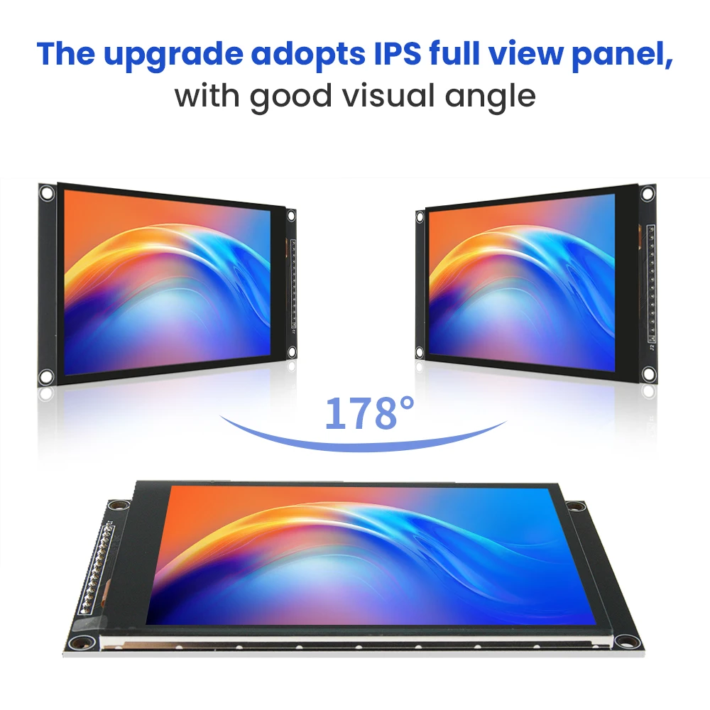 3.5 inch/4.0 inch 320x480 Full-view Capacitive Touch Screen 65K Color Screen Compatible With Arduino/ESP32/STM32 with Cable