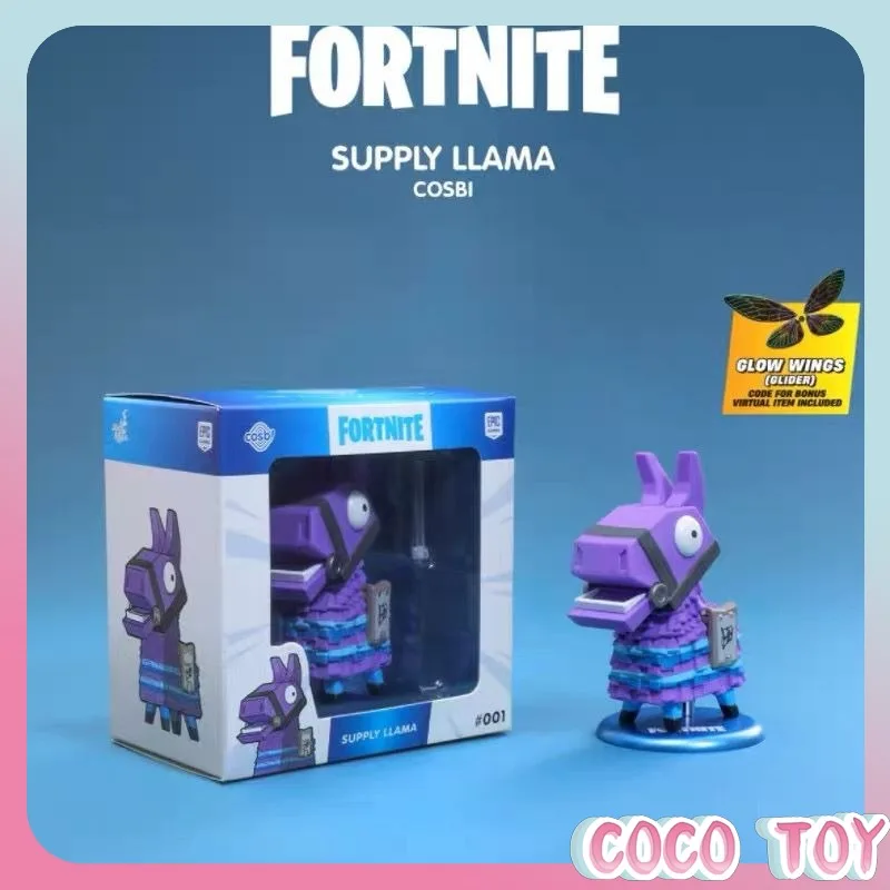 [Authentic] Hot Toys Fortnite COSBI Exclusive Mystery Box Mini Action Figure Collectible Desk Decor Cute Edition Gift Set Toy view 6