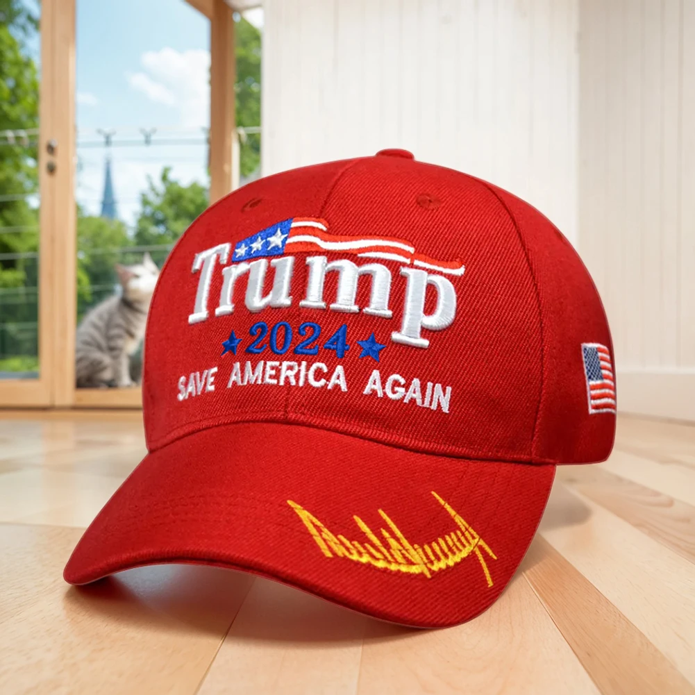 Trump 2024 Baseball Cap Unisex Baseball Hat Save America Again Fashion Baseball Cap Embroidered Dad Hat for Outdoor Sports