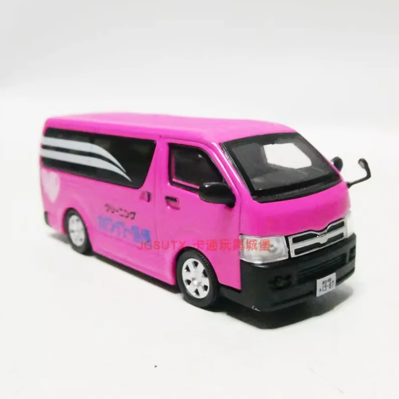 Diecast 1:64 Scale Alloy HIACE Van Car Model Simulation Toy Collection Gift Static Display