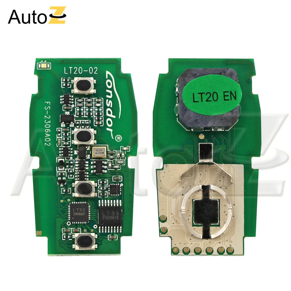 Lonsdor Car Universal Remote Key PCB A433 F433 5290 0020 0440 0410 0140 5801 for Lexus Subaru Toyota 8A/4D Chip Smart Key PCB