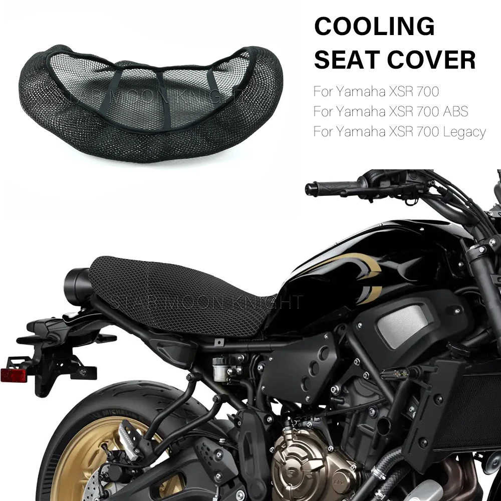 

3D Mesh Seat Cover For Yamaha XSR700 XSR 700 Legacy XSR700 ABS Motorcycle Waterproof Cooling Seat Cushion