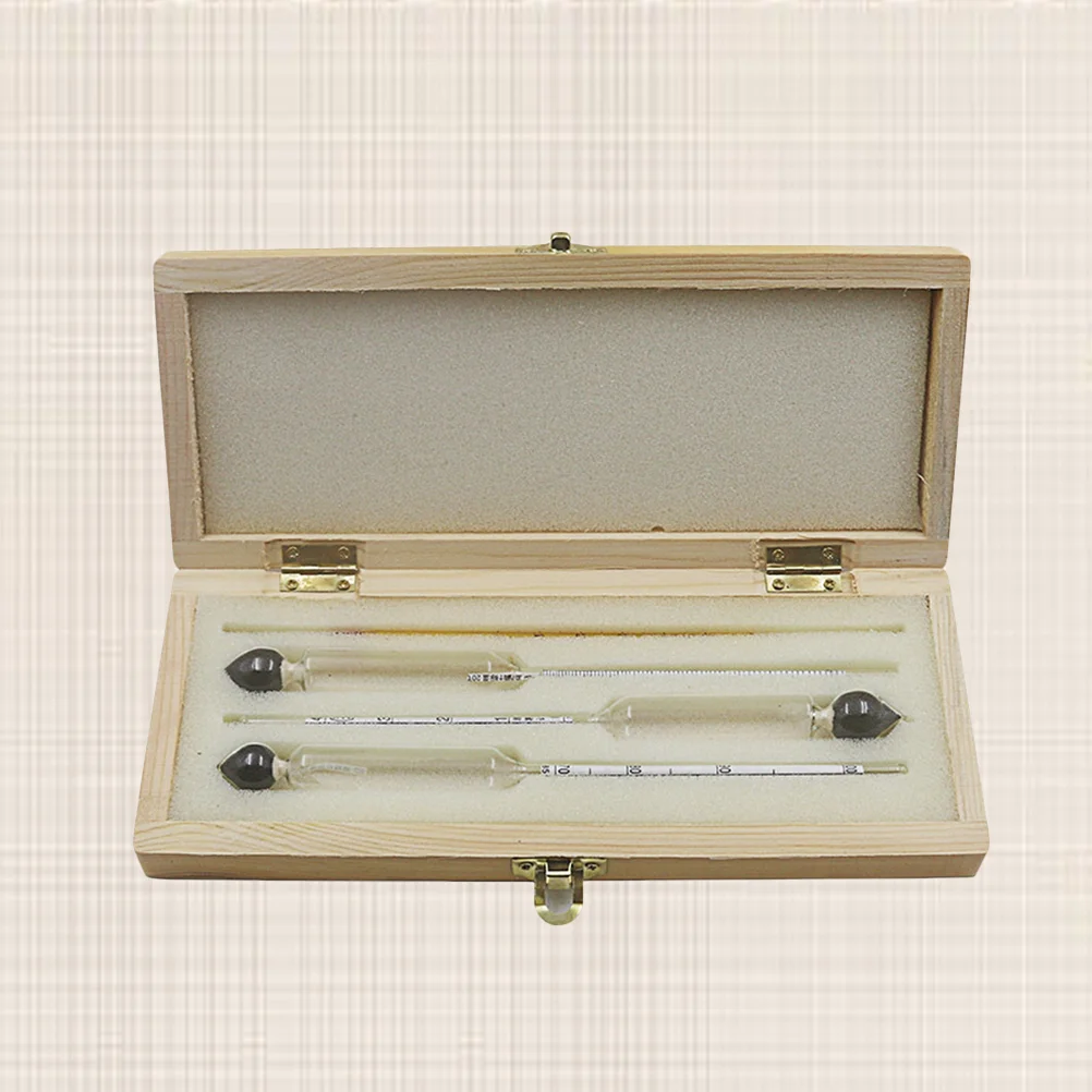 4Pcs Hydrometer Home Brew Beer Meter Conversion Table Hydrometer Tester (Only Applicable for