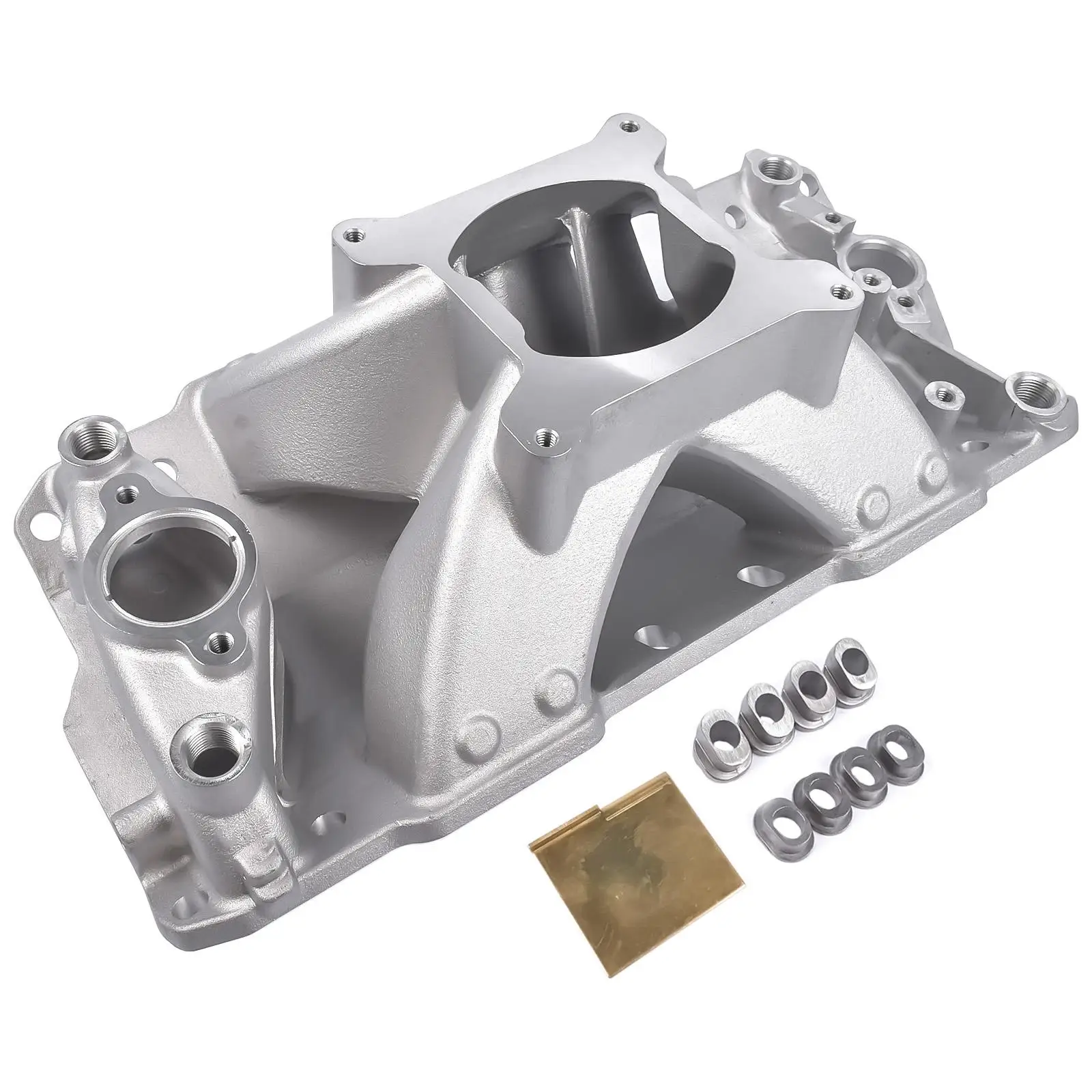 AP02 Single Plane Small Block Engine Intake Manifold for Chevy SBC 350 400 3000-7500