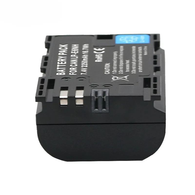 Upgrade 2250mAh 7.4V LP-E6NH Li-ion Digital Battery for Canon EOS R5 Mark II EOSR5 EOSR6 EOS R7 EOS R 5D II III IV 6D 6D II 7D