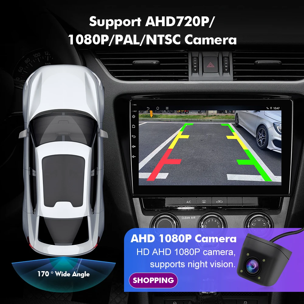 Android 14 Car Multimedia Player For Skoda Octavia A7 III 3 2014-2018 Autoradio Navigation Camera 4G WIFI Carplay Android Auto