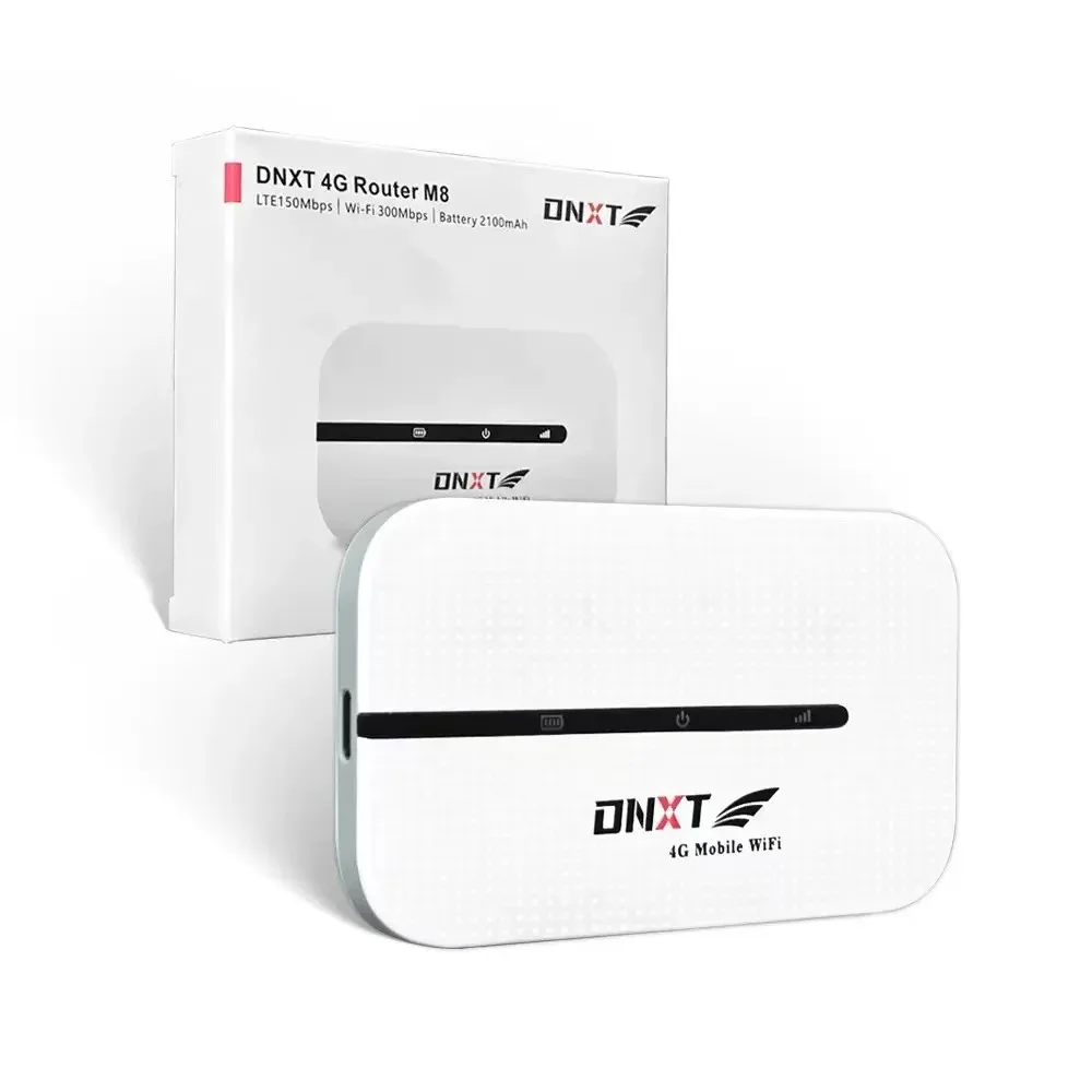 

M8 4G LTE Pocket MiFi Router Portable Mobile WiFi Hotspot Wireless Modem with SIM Card Slot for Car RV Camping Travel