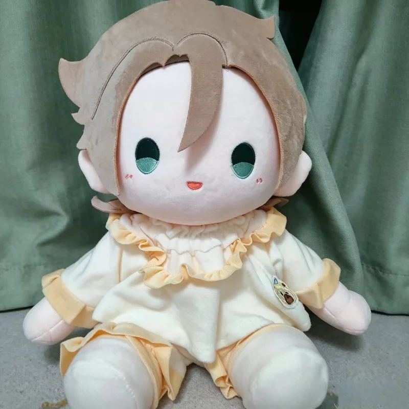 

Stuffed 40cm Genshin Impact cute Albedo soft doll Plush Toy for Kids Fans Cosplay Birthday Holiday Gifts XMAS Room Collect