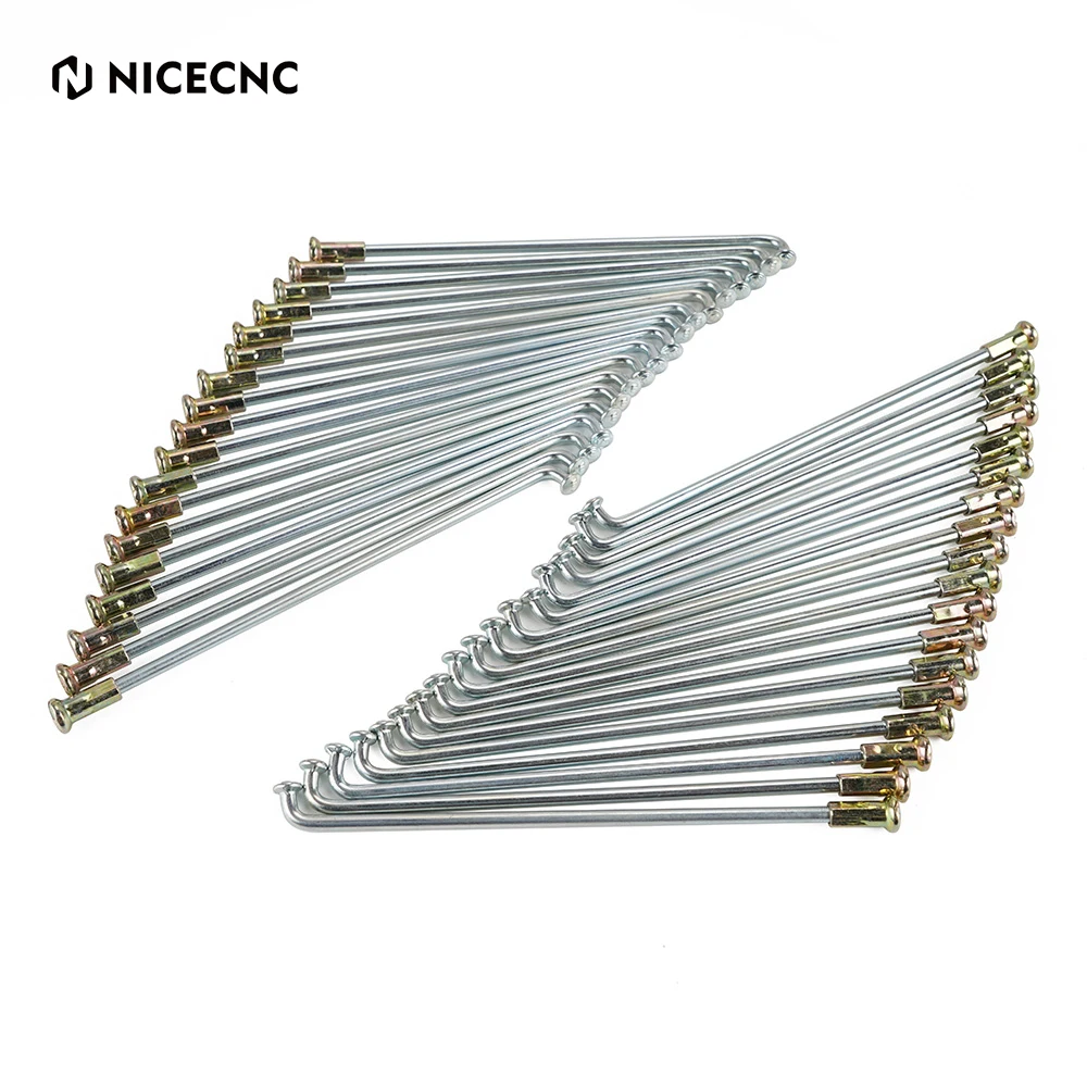 

NICECNC 36PCS 3.2*145mm Rear Spoke Nipple Set For Yamaha TTR125 2000-2003 TTR125E TTR125L TTR125LE RT100 DT100 MX100