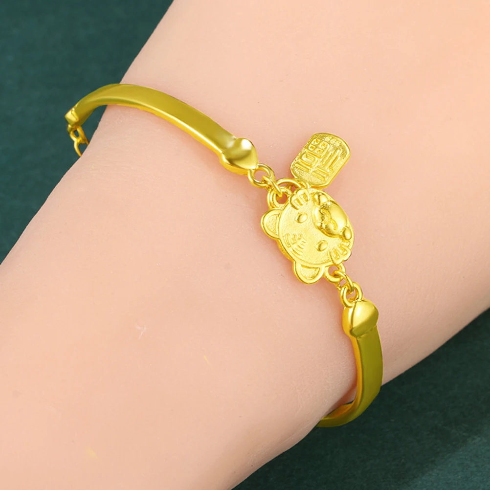 

Bracelet Women Wristb Tiger Charms H Jewelry Bangle Chain Decor Girl Bracelets Gifts for Her Fashion Accessories
