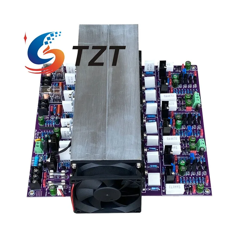 

TZT A1-2.1 Channel Stereo + Subwoofer 260Wx2+450W HiFi Power Amplifier Board Rear Stage High Power Amplifier Module