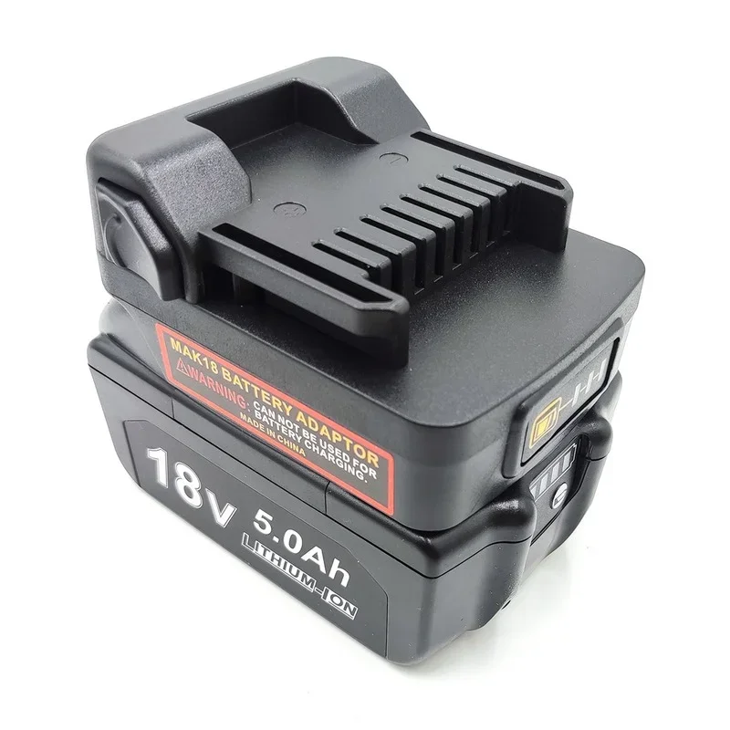 Battery Adapter Suitable for Makita 18V BL Series Lithium Battery to Be Used for Hitachi/Hikoki 18V Type Lithium Battery Tool