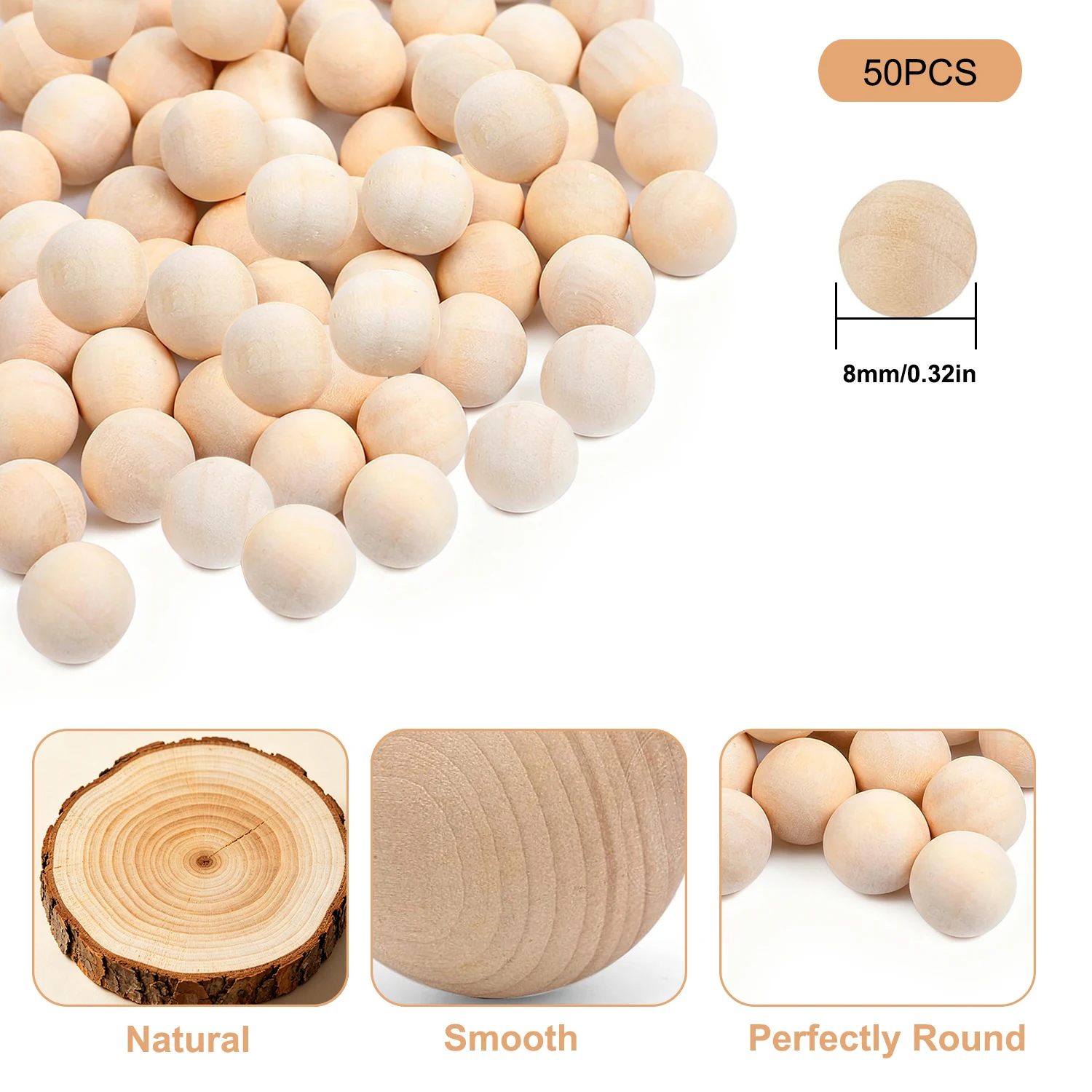 Variant: 8mm - 50pcs