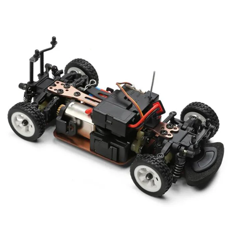 WLtoys284010/284131 1/28 RC Cars ze światłami LED 2.4G 4WD 30Km/H Metalowe podwozie Elektryczne szybkie terenowe zabawki do driftu dla dzieci