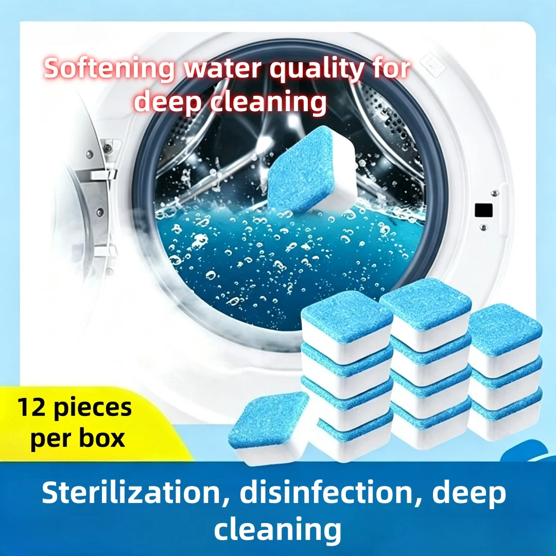 Washing Machine Cleaning Pads, HE Compatible Top and Front Loading Washing Machines, Eliminating Odors and Detergent Buildup