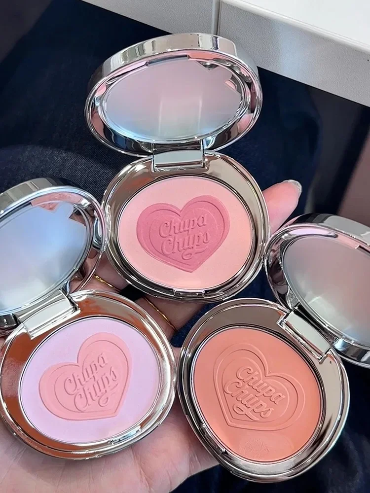 Joocyee Love Heart Shape Blush Finishing Powder Blusher Long Lasting Brightening Females Makeup Matte Nude Rare Beauty Cosmetics