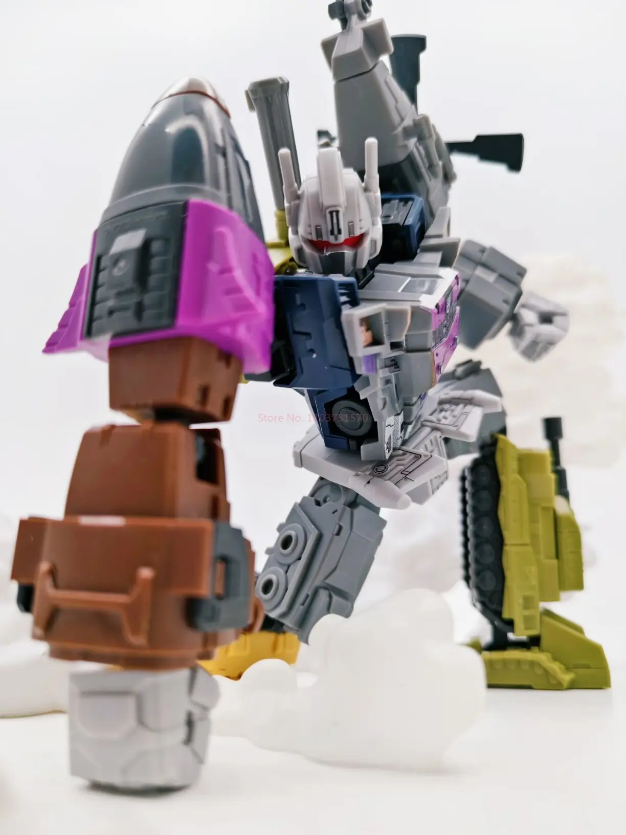 Genuine Blokees Transformers Defender Vol.5.6 Collectible Model Toys Blind Box Beast War Combination Sets Armored Toys