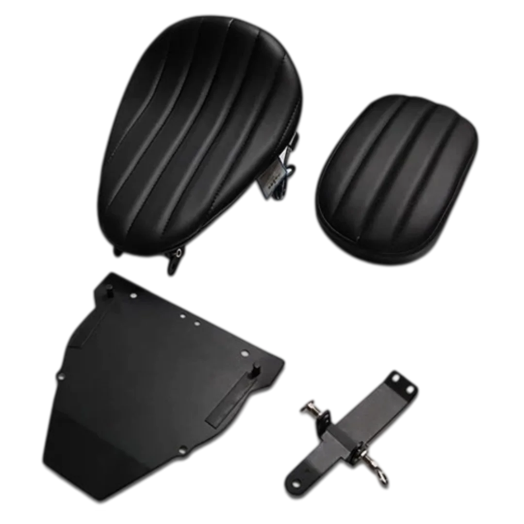 For HYOSUNG Aquila GV300S Modifiable Foldable Two-Seat Cushion Convertible Single-Six Design Rear Seat UpFold Feature