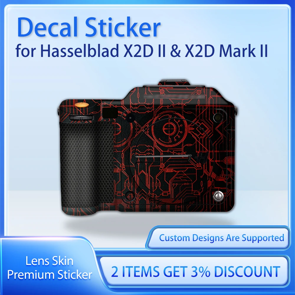 

Для Hasselblad X2D II и X2D Mark II наклейка на кожу камеры, пленка на кожу, защитная пленка на кожу X2D II