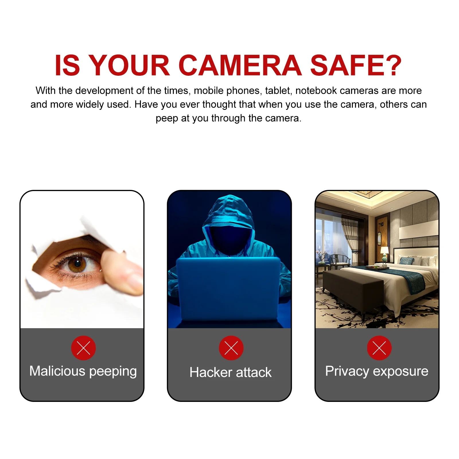 

5Pcs Premium Webcam Cover Ideal Gift for Family Friends Ensuring Privacy Safety Computer Phone Webcam Cover Camera Protector