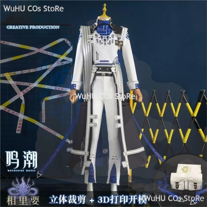 

XiangLiYao Cosplay Costume Wuthering Waves Handsome Uniform Men Role Play Clothing Halloween Party Outfit Game Suit S-XXL