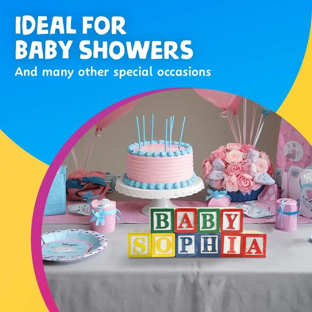 30 bloques para bebés, pequeños bloques ABC de madera para niños pequeños de 2 a 5 años, juguetes de aprendizaje y construcción del alfabeto