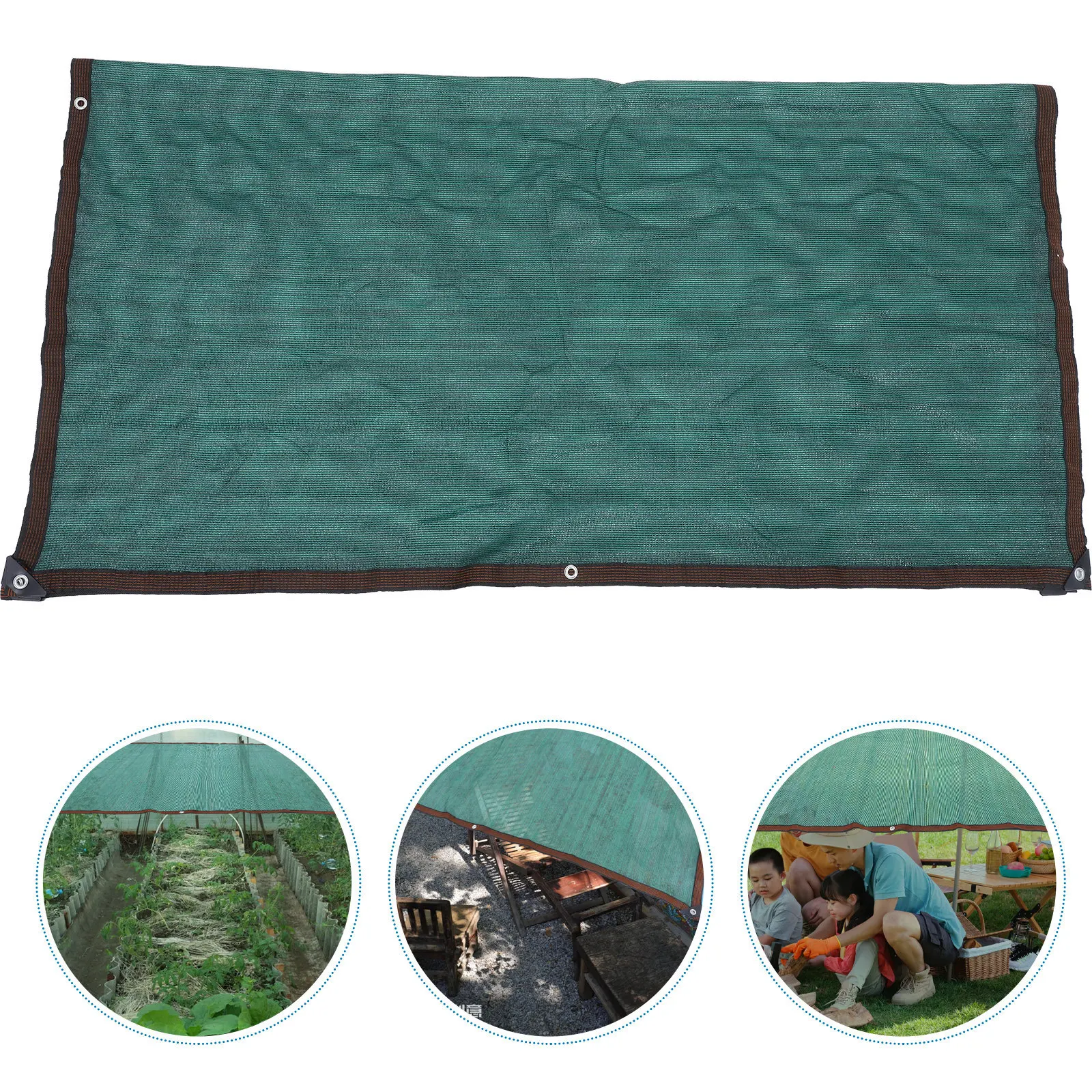 

Large Shade Cloth Pe Material Outdoor Plant Sun Shade Cover Balcony Sun Blocking Cloth Garden Heat Resistant Tarps