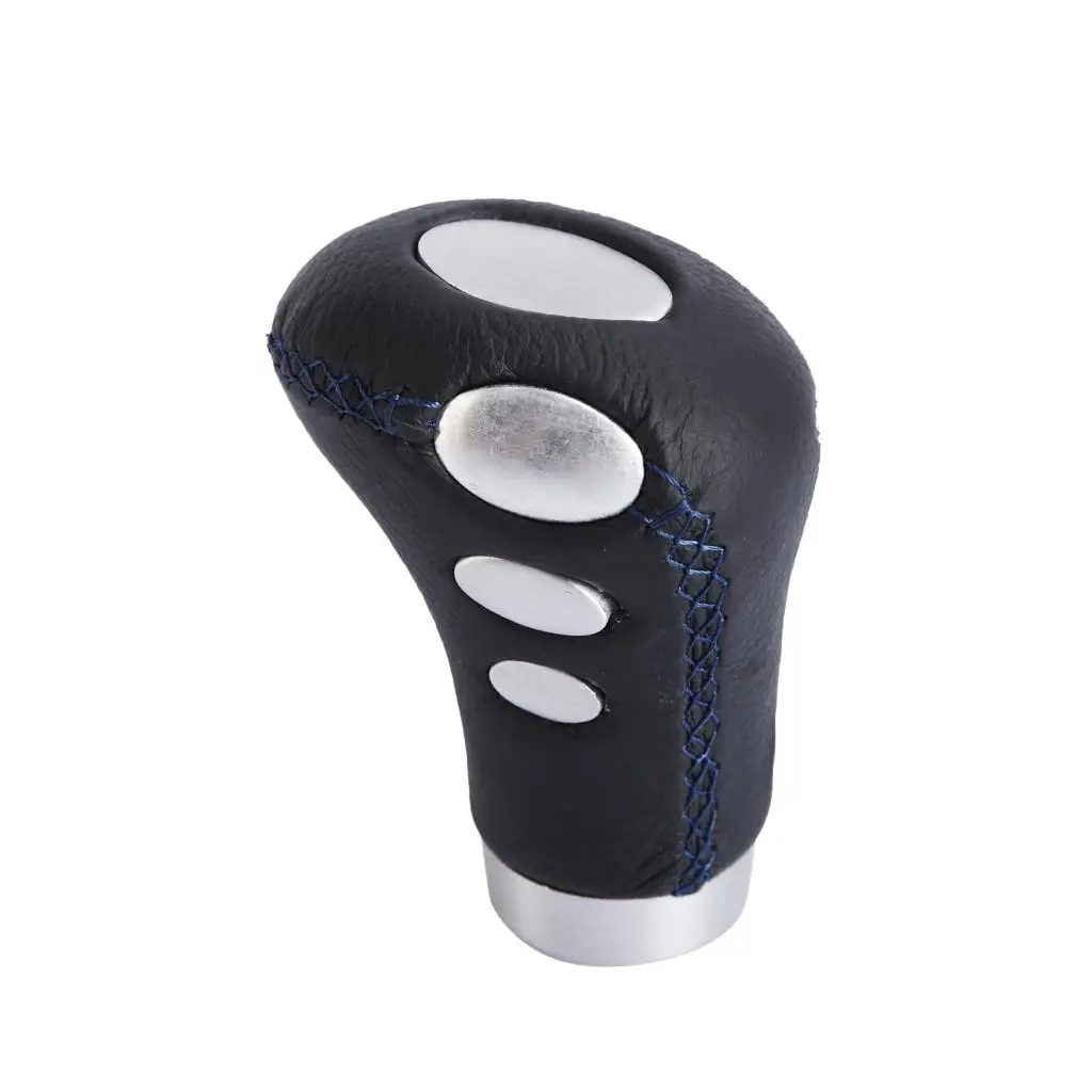 Gear knob Momo design blue stitched/ICVI175-M Car Interior and Exterior parts Auto Accessories