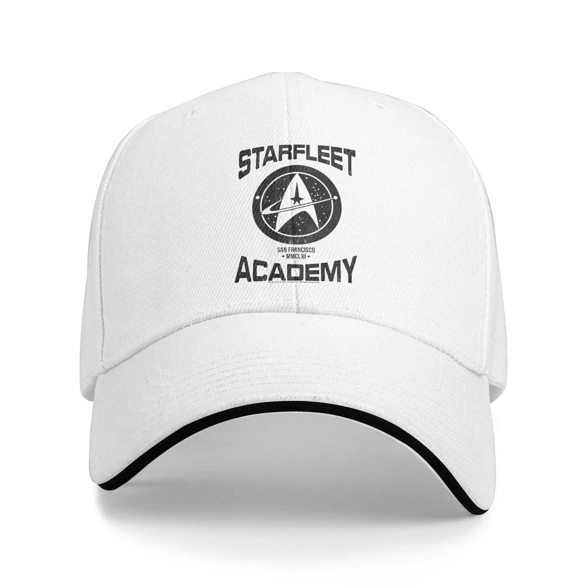 Stars Treks Discovery Starfleet Academy San Francisco Casual Baseball Cap  Camping Trucker Hat Summer Male Fashion Snapback Cap