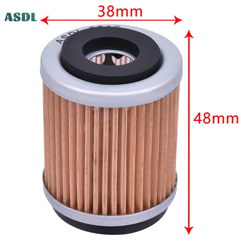 Motorcycle Oil Filter for Yamaha SR125 SE SR1253MW TW1255EK,5RS XT125 XT1252YE SR185 AG2001FE BW200 TW200 XT200 XT225 TT225