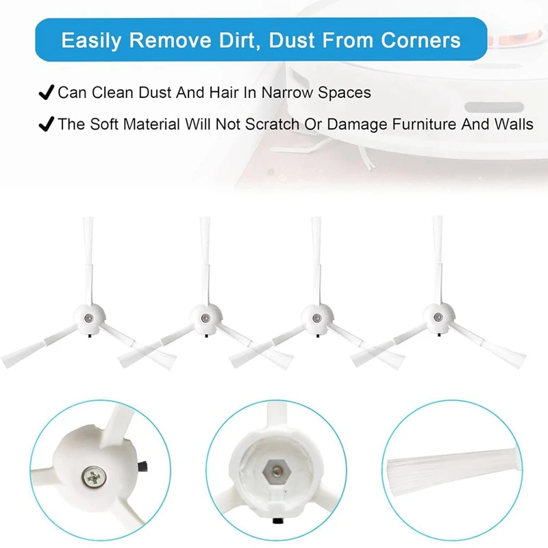 Запчасти для пылесоса Roborock Q Revo Maxv, Q Revo Pro